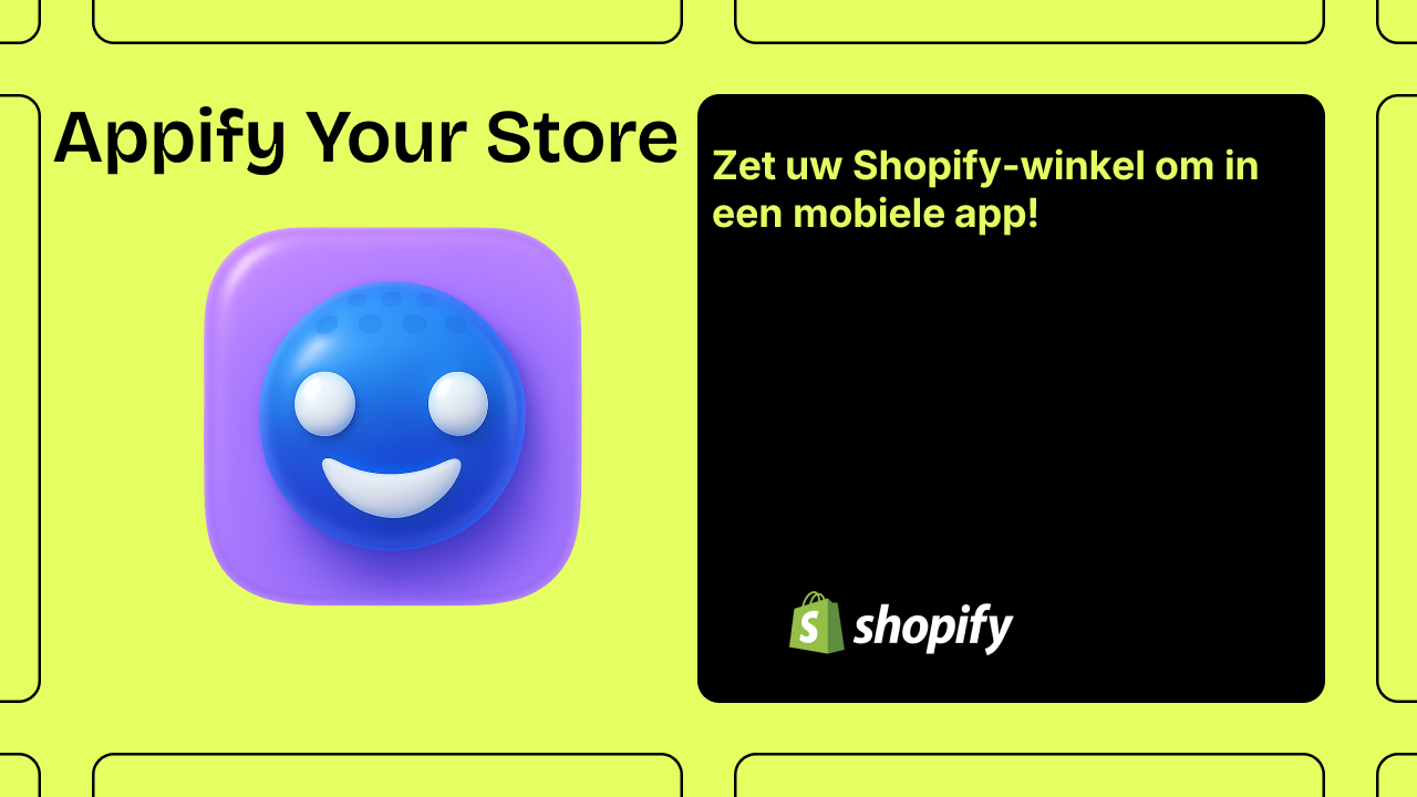 Zet uw Shopify-winkel om in een mobiele app!